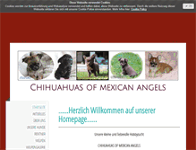 Tablet Screenshot of mexican-chihuahua.de